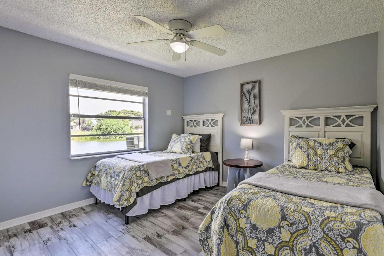 Lanai And Pond At Tranquil Bradenton Retreat! Vila Exterior foto
