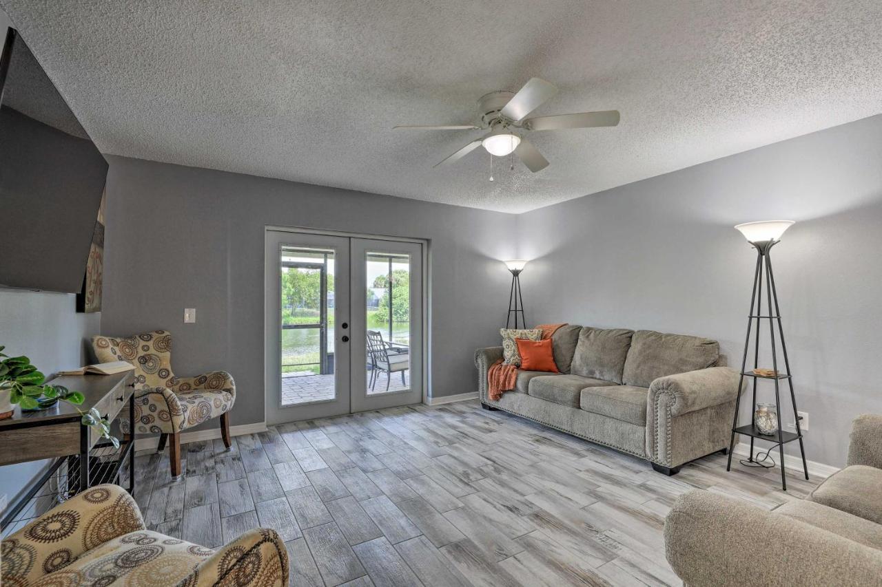Lanai And Pond At Tranquil Bradenton Retreat! Vila Exterior foto