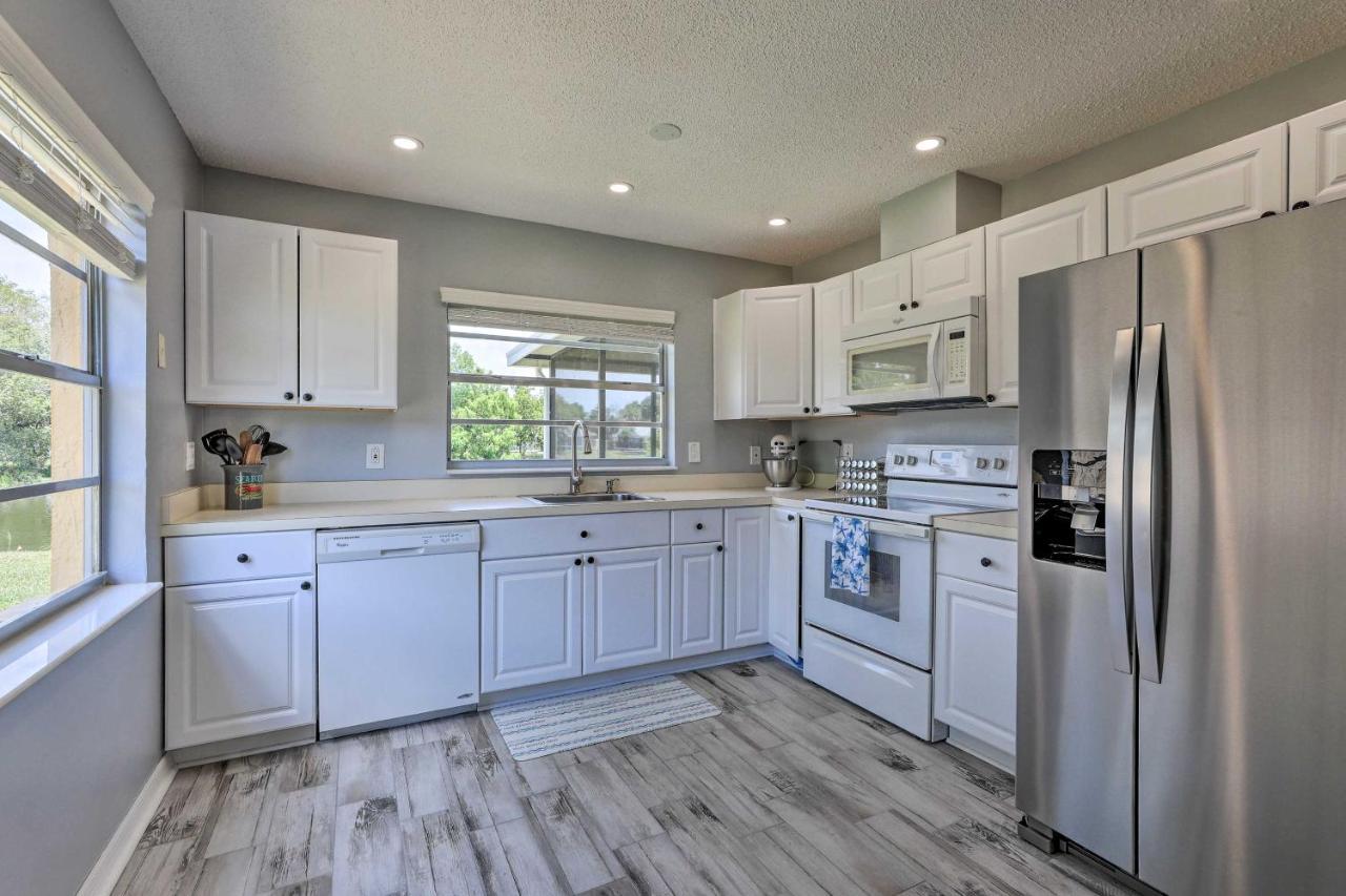 Lanai And Pond At Tranquil Bradenton Retreat! Vila Exterior foto